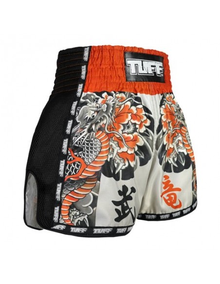 THAI BOX SHORT RETRO - TUFF  THAI BOX SHORT RETRO - TUFF