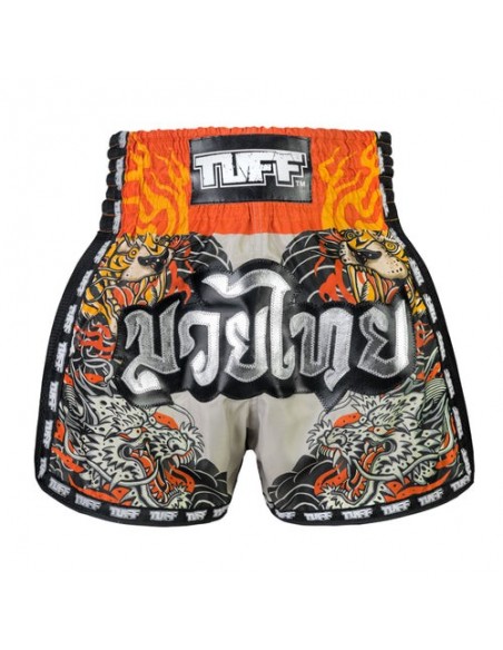 THAI BOX SHORT RETRO - TUFF  THAI BOX SHORT RETRO - TUFF