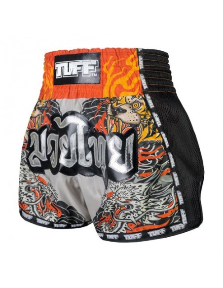 THAI BOX SHORT RETRO - TUFF  THAI BOX SHORT RETRO - TUFF