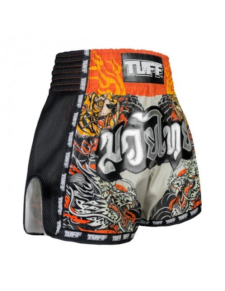 THAI BOX SHORT RETRO - TUFF  THAI BOX SHORT RETRO - TUFF