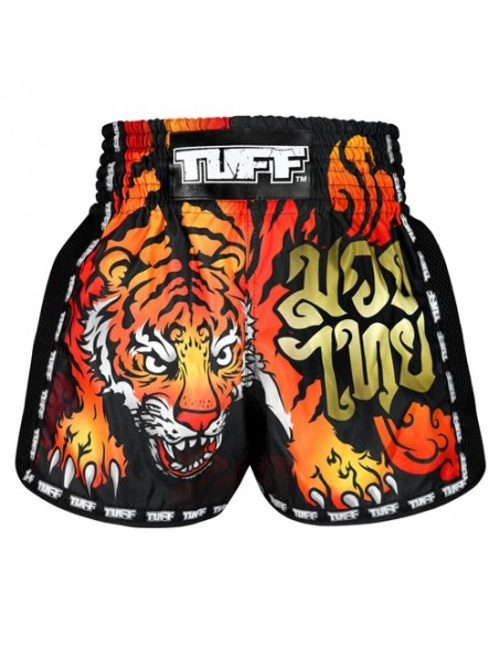 THAI BOX SHORT RETRO - TUFF  THAI BOX SHORT RETRO - TUFF