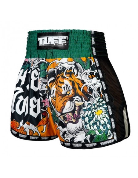 THAI BOX SHORT RETRO - TUFF  THAI BOX SHORT RETRO - TUFF