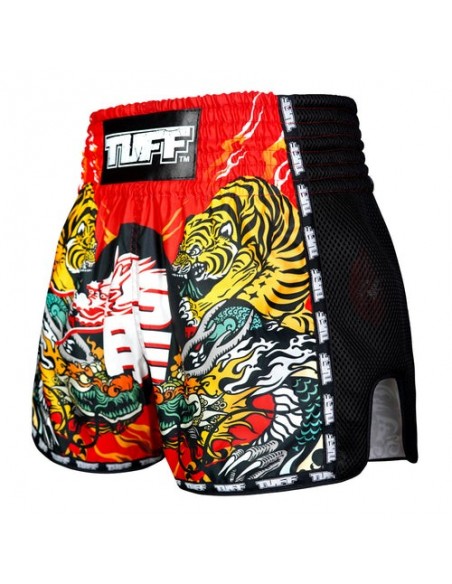 THAI BOX SHORT RETRO - TUFF  THAI BOX SHORT RETRO - TUFF