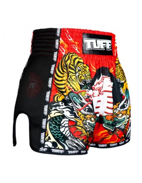 THAI BOX SHORT RETRO - TUFF  THAI BOX SHORT RETRO - TUFF