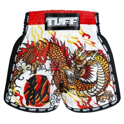 Fightshort Veno Camo Hero - Blanc/Noir