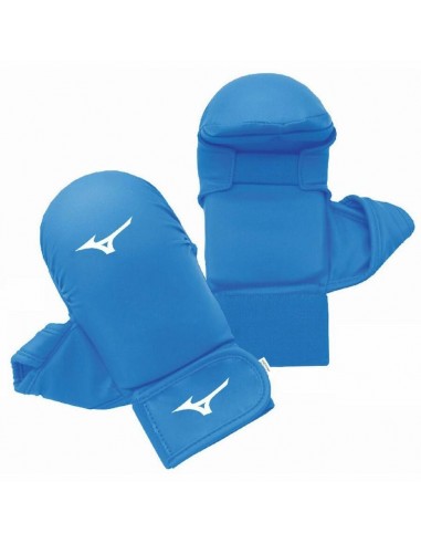 Karate Gloves (WITH THUMBS) Kleur:blue  Maat:L
