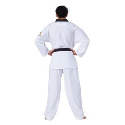 TKD Uniform Fightlite - Wt herkend