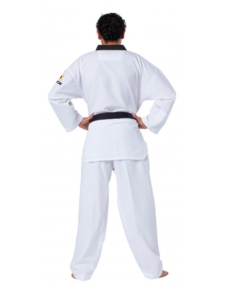 TKD Uniform Fightlite - Wt herkend 