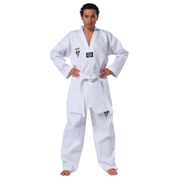 Uniforme Starfighter TKD avec étiquette blanche 