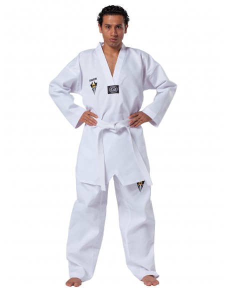 Uniforme Starfighter TKD avec étiquette blanche 