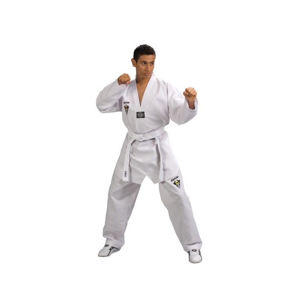 Uniforme Starfighter TKD avec étiquette blanche 