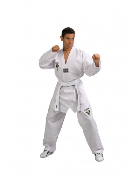 Uniforme Starfighter TKD avec étiquette blanche 