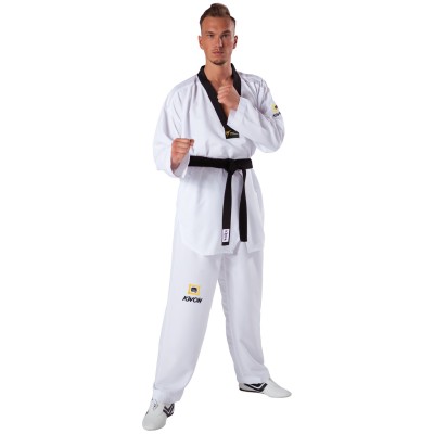 TKD Uniform Fightlite - Wt herkend  2