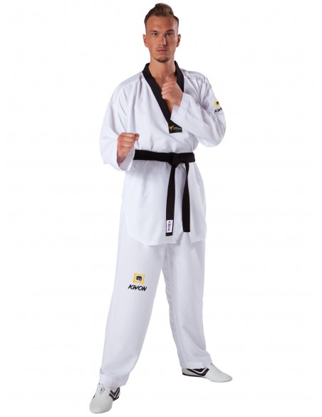TKD Uniform Fightlite - Wt herkend 