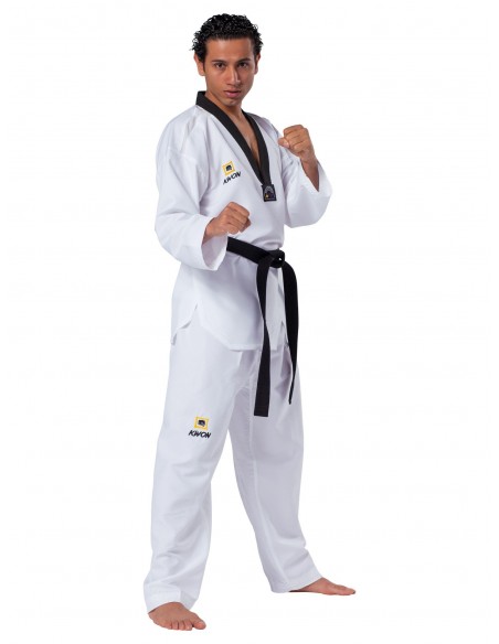 TKD Uniform Fightlite - Wt herkend 