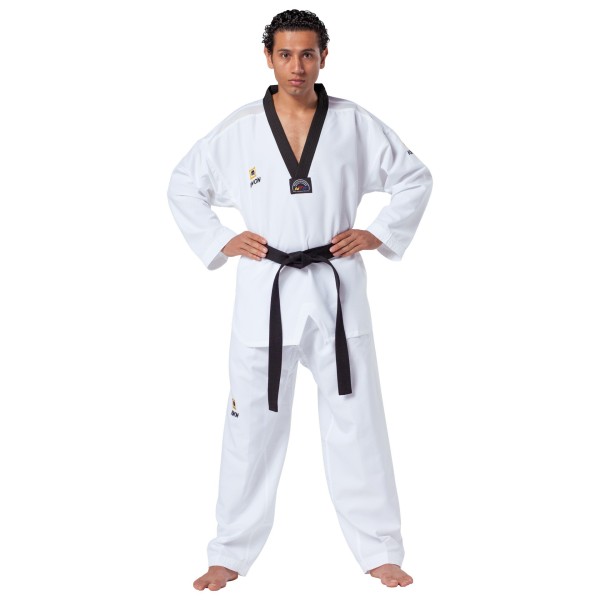 TKD Uniform Fightlite - Wt herkend 
