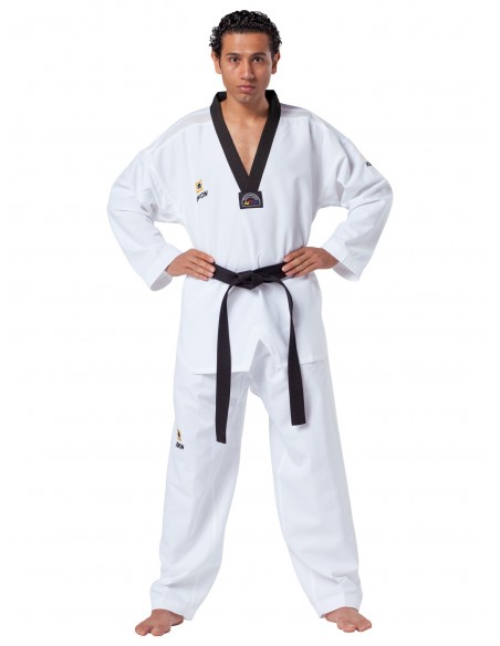 TKD Uniform Fightlite -  Wt recognized 