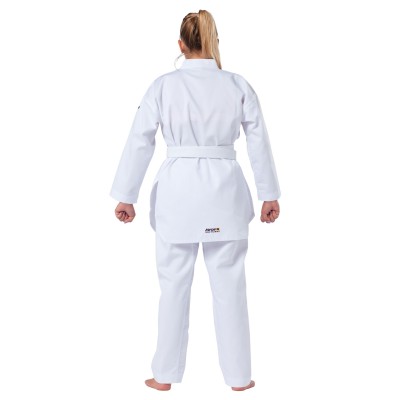 Taekwondo Uniform Victory witte revers  2