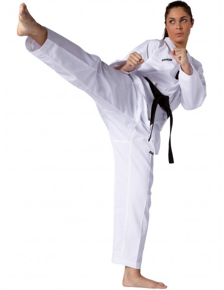 Taekwondo Uniform Victory witte revers  Taekwondo Uniform Victory witte revers