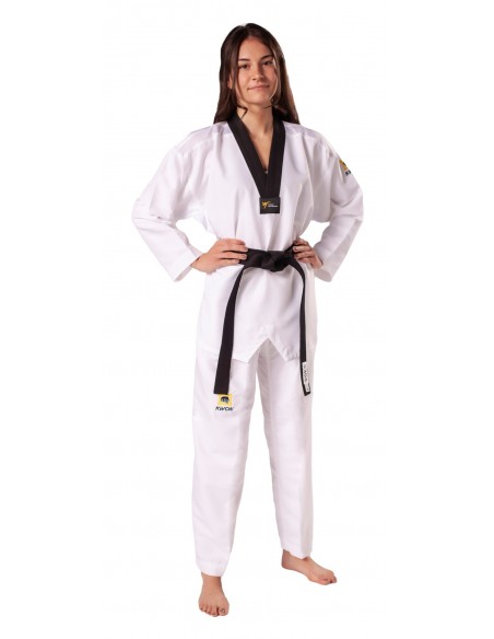 TKD Uniform Fightlite -  Wt recognized 