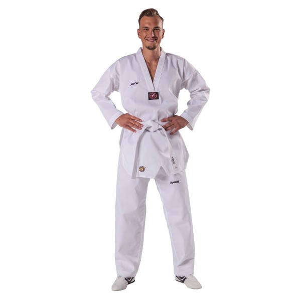 Taekwondo Uniform Victory witte revers