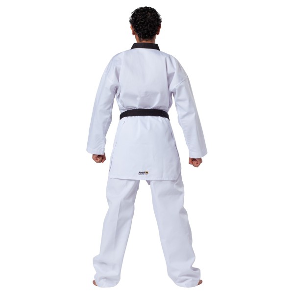 Taekwondo Uniform Victory, revers noir - WT reconnu 