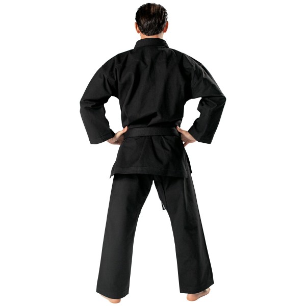 Uniforme Karaté Traditionnel noir 12 oz