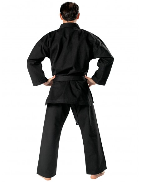 Uniforme Karaté Traditionnel noir 12 oz  Uniforme Karaté Traditionnel noir 12 oz
