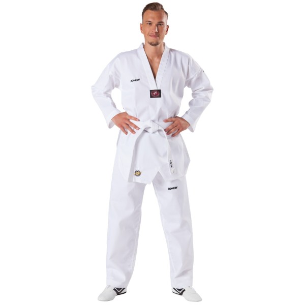 Taekwondo Uniform Victory witte revers