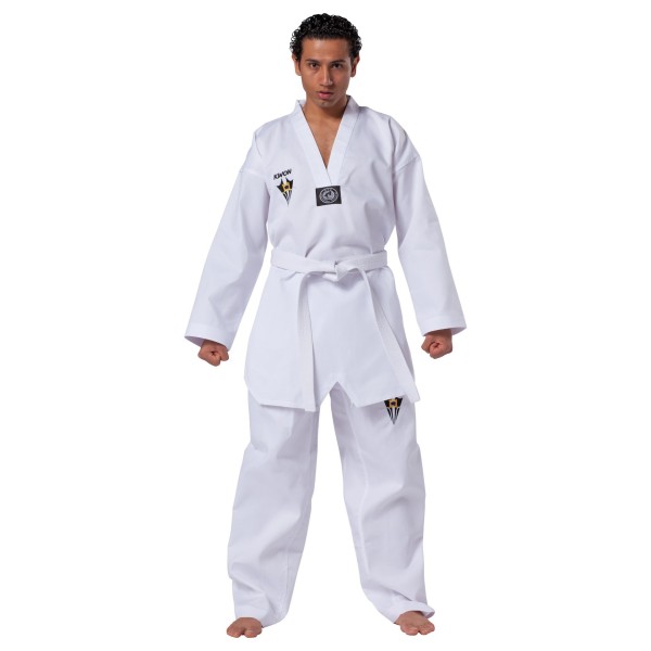 Uniforme Starfighter TKD avec étiquette blanche 