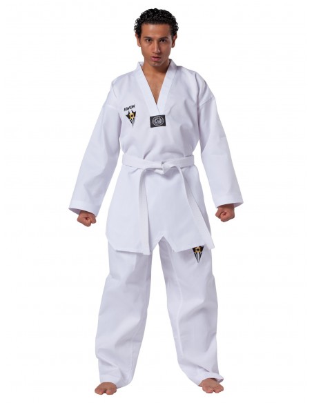 Uniforme Starfighter TKD avec étiquette blanche 