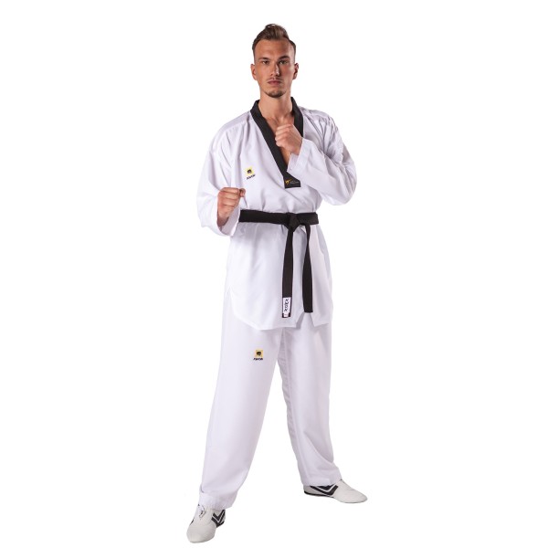 TKD Uniform Fightlite - Wt herkend 