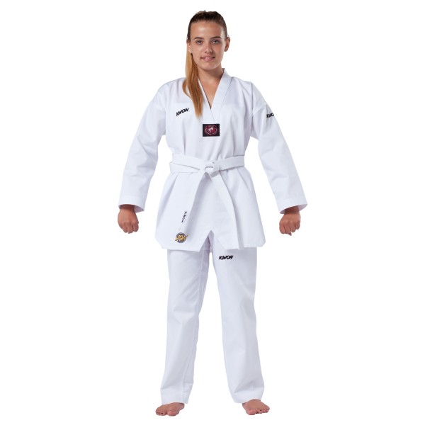 Taekwondo Uniform Victory witte revers