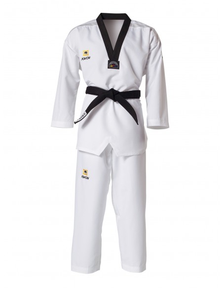 TKD Uniform Fightlite - Wt herkend 