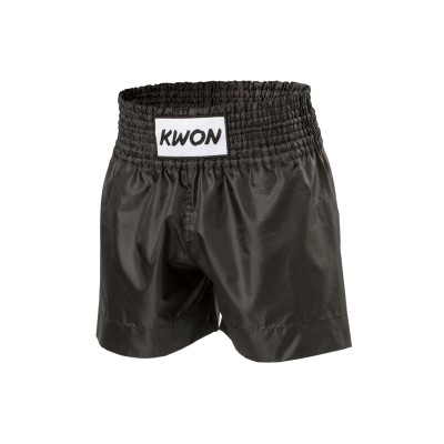 Short de boxe thaï noir