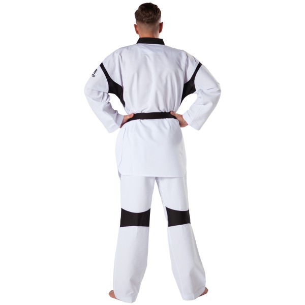 Taekwondo Uniform Revolution Black Mesh - WT erkend 