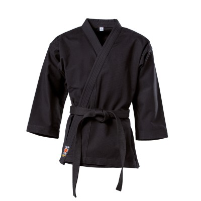 Veste Karaté Traditionnelle 8 oz noir