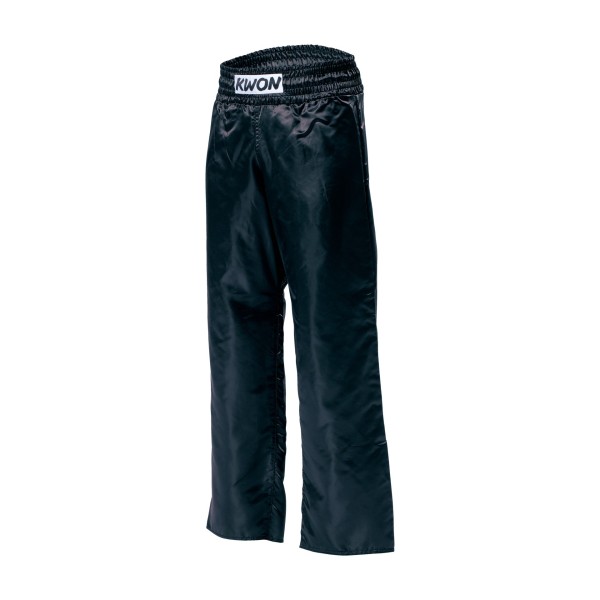 Pantalon en satin noir 