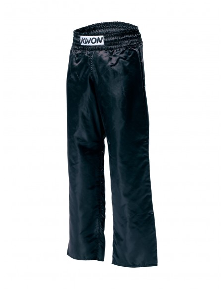 Pantalon en satin noir  Pantalon en satin noir