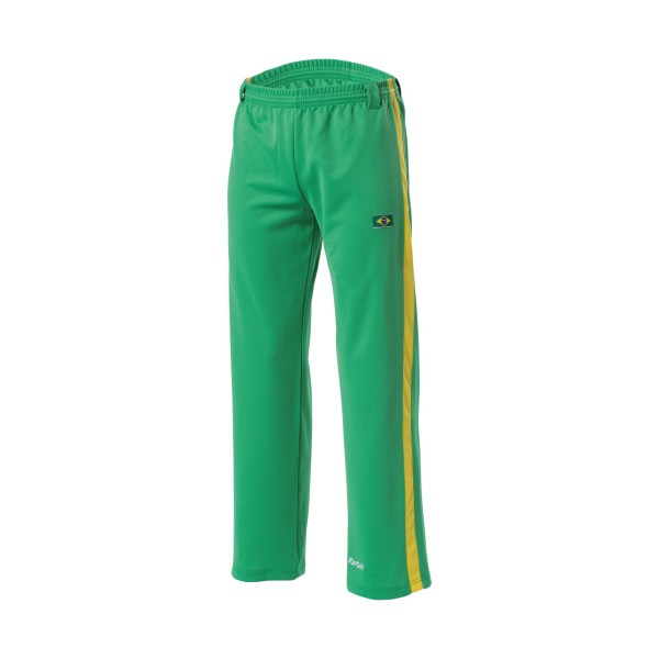 Capoeira Broek groen/geel 