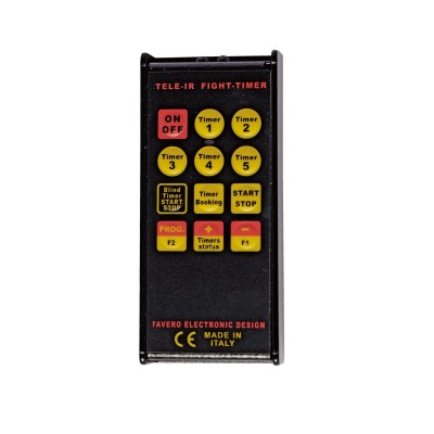 Telecontrole voor Fight Timer
