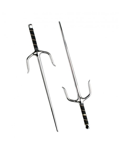 Dagues Sai DANRHO chromées, 2 modèles différents 