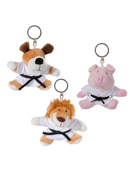 DANRHO Peluches incl. porte-clés 