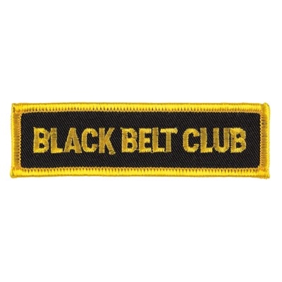 DANRHO Embroidered Emblem Black Belt Club
