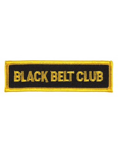 DANRHO geborduurd embleem Black Belt Club 