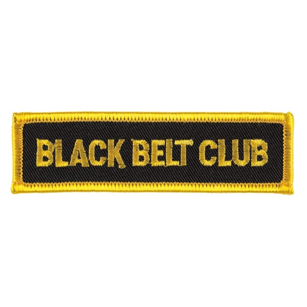 DANRHO geborduurd embleem Black Belt Club 