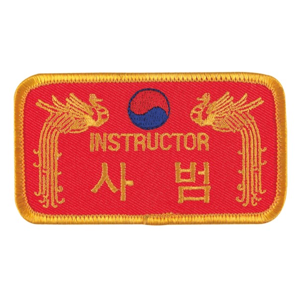 DANRHO geborduurd embleem instructeur 