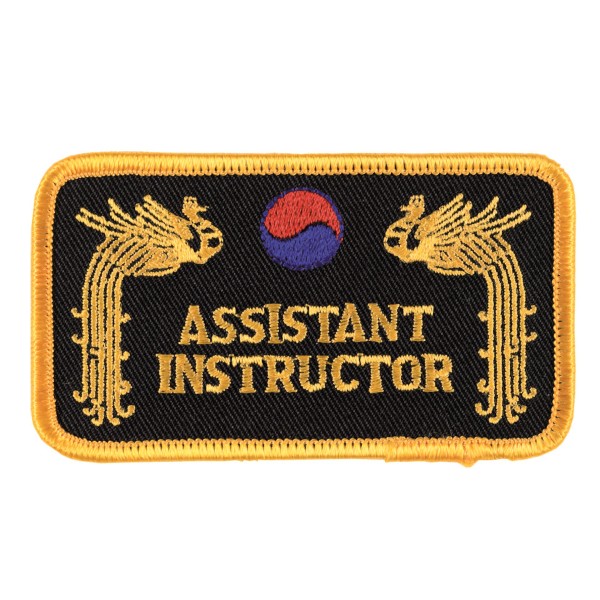 Instructeur adjoint d'emblème brodé DANRHO 