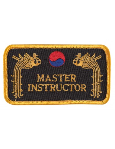 DANRHO Embroidered Emblem Master Instructor 