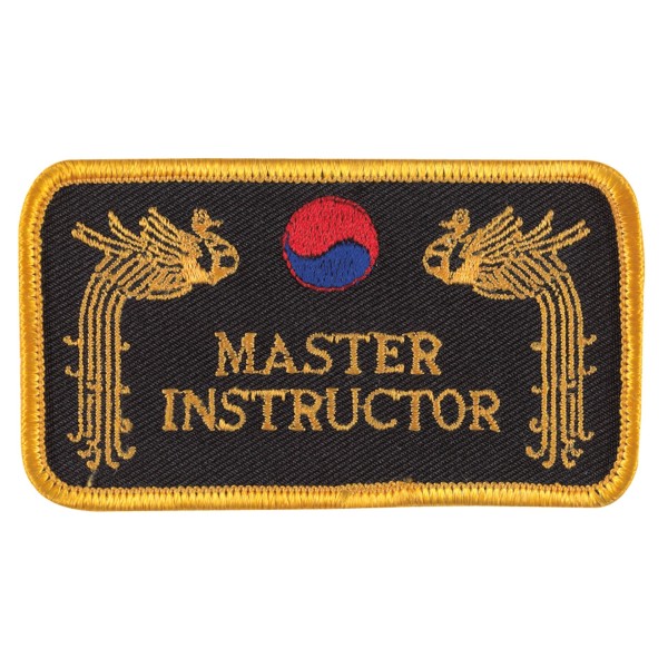 DANRHO Geborduurd Embleem Meester Instructeur 